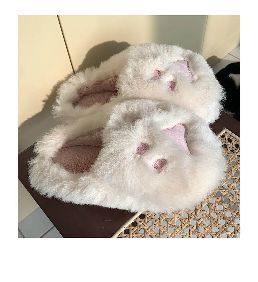 2022 Winter Women Slipper Cat Claw Cotton Home Slippers Warm And Non Slip Indoor Household Plush Slipper For Female