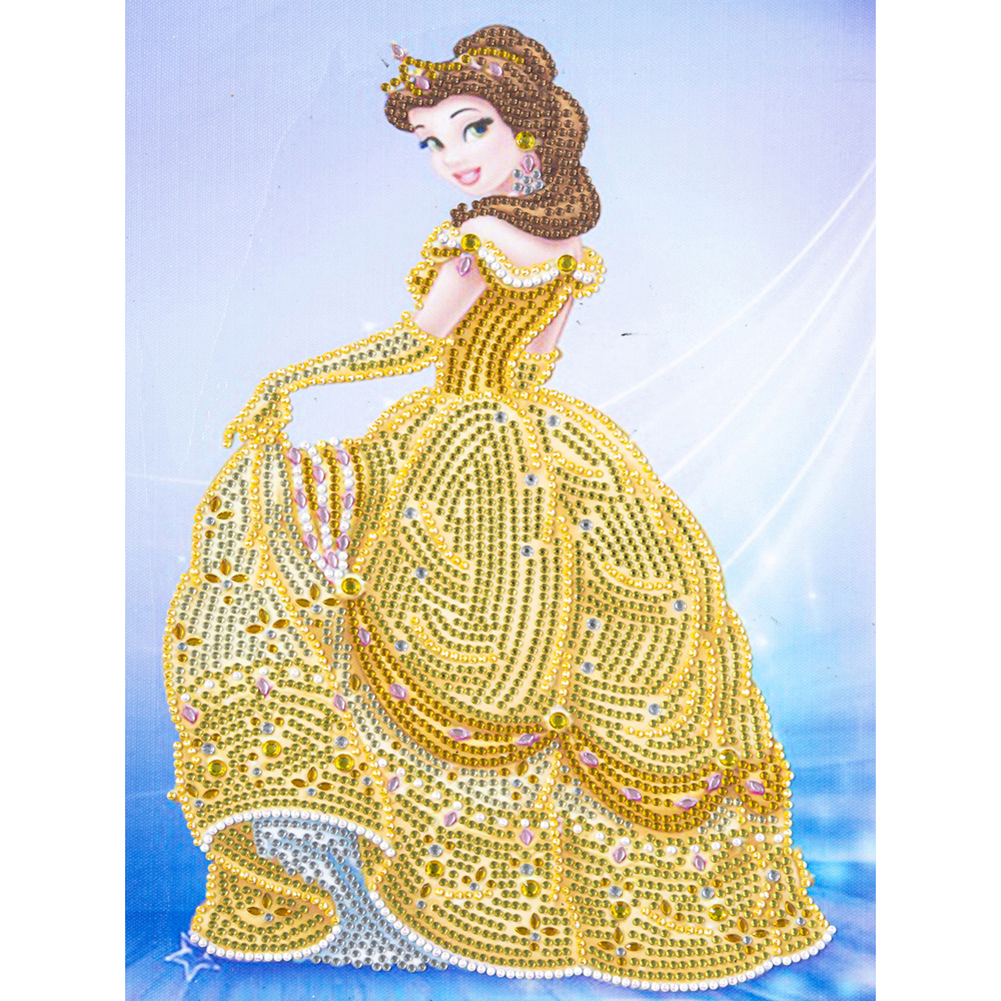 

Princess - Special Shaped Diamond Painting - 30*40CM, 501 Original