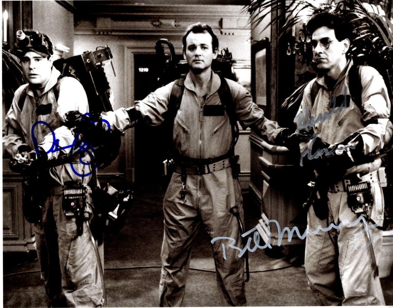 Harold Ramis Murray Aykroyd signed 11x14 Photo Poster painting autograph Pic autographed and COA