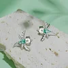  Dragonfly Stud Earrings 925 Sterling Silver 