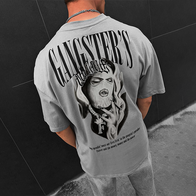 'Gangster's' Oversized T-shirt