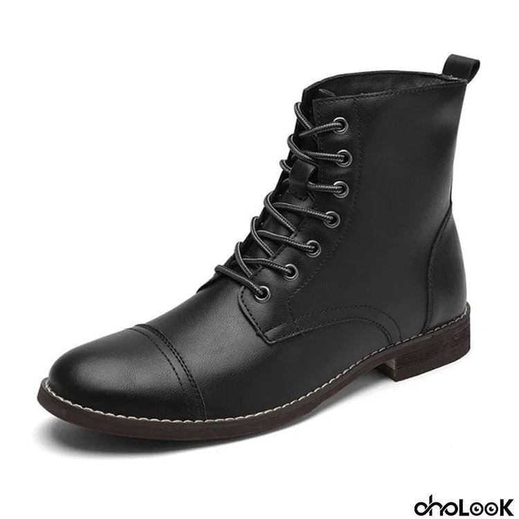 New Casual Simple Style Outdoor Ankle Boots For Men