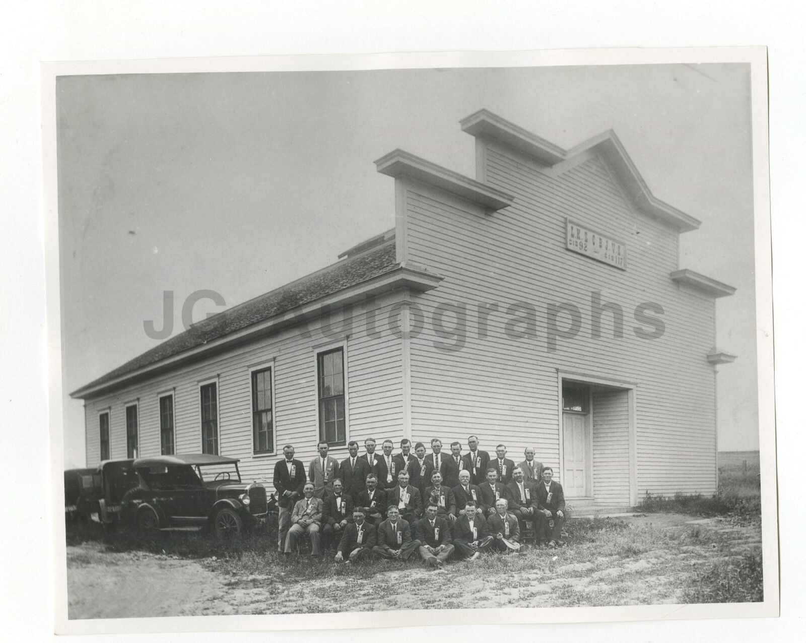 Nebraska History - Vintage 8x10 Publication Photo Poster paintinggraph - Saline County - 1900s