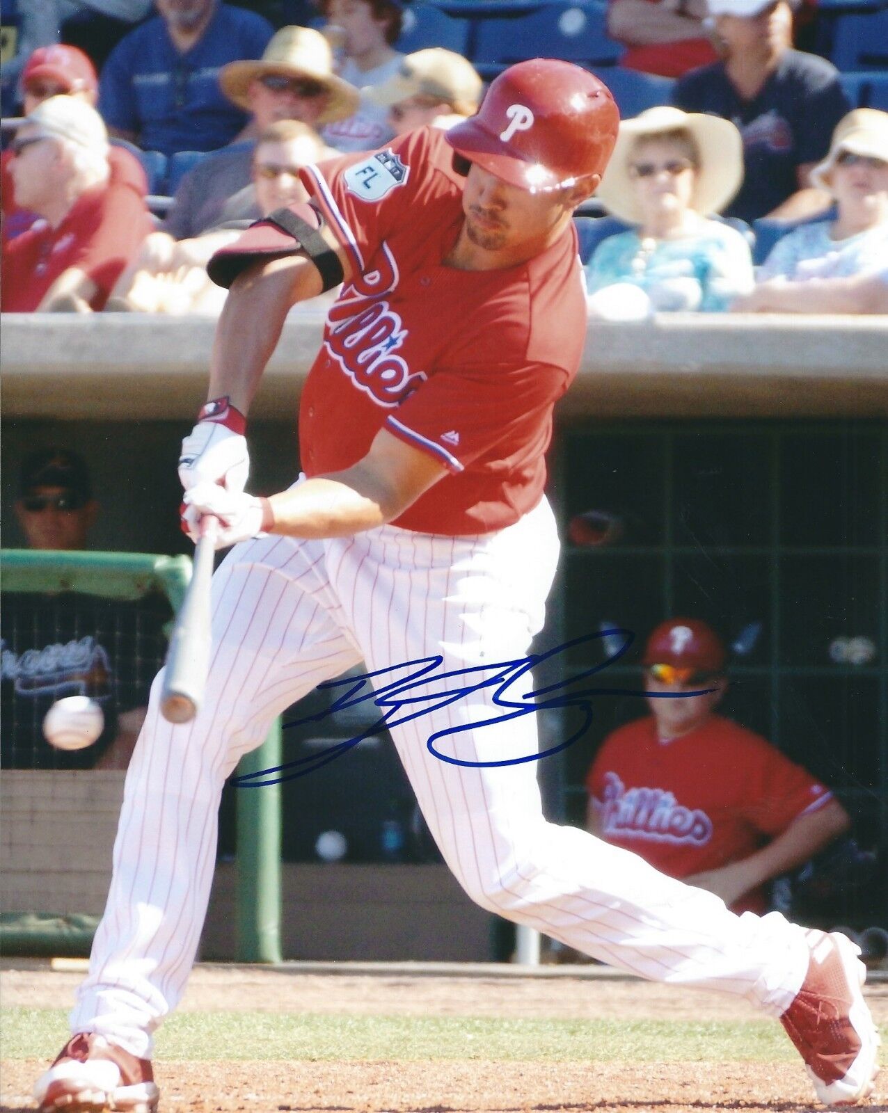 Signed 8x10 DYLAN COZENS Philadelphia Phillies Autographed Photo Poster painting - COA