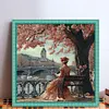 Vintage Victorian-11CT Stamped/Counted Cross Stitch 50*50cm/19.69*19.69in tapestrymarket