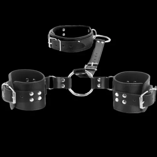 pornhint Pornhint Back Handcuffs Collar Binding Couple Flirt Game Sexy Hook Restraint Kit Libido