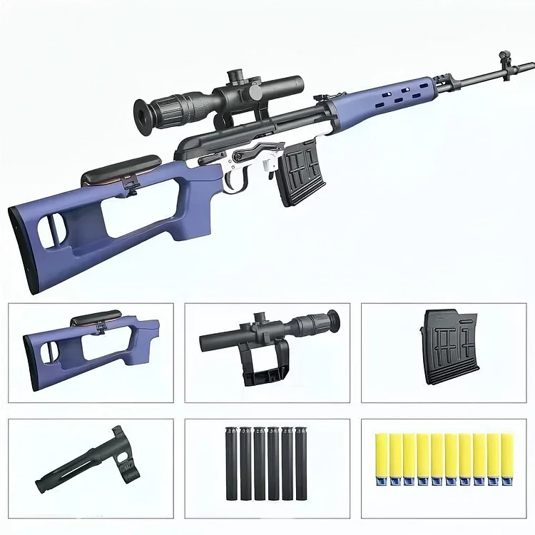 Shell Ejecting Sniper Dart Blaster