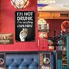 I'm not drunk I'm speaking cursive - Metal Tin Signs(8*12Inch/12*16Inch) - Bar