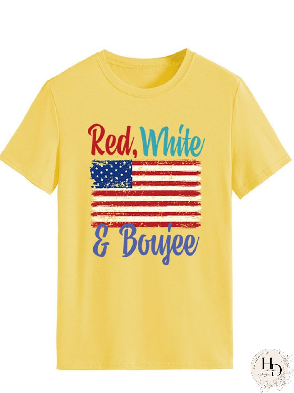 Lettered Print T-shirt P13256