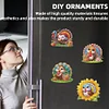 6pcs Soft Magnetic DIY Diamond Painting Fridge Magnet Kit for Beginners Gifts