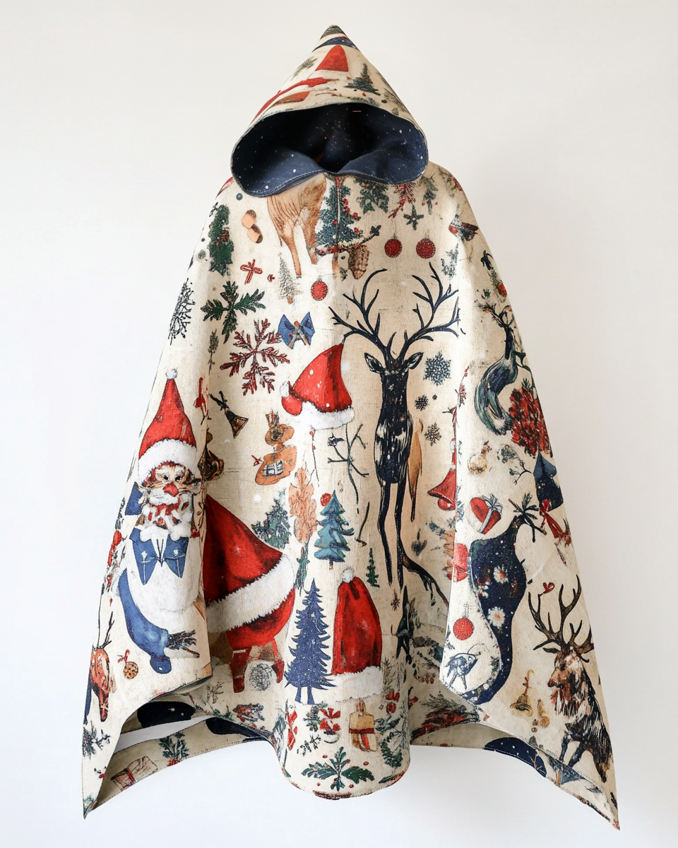 Wizard Capes Pattern Christmas elements pattern long wizard cape 55f5