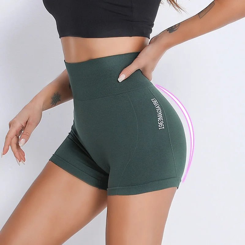 High Waist Shorts Women Hip Push Up Shorts Safety Short Pants Seamless Boxer Panty Female Tummy Control Fitness Underwear
