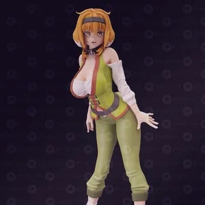 Pornhint Miniature Roxanne Isekai Meikyuu De Harem Wo Anime AoS war games Dungeons Proxy Descent Role Dragons Descent RPG Tabletop nsfw Pink Studio NSFW