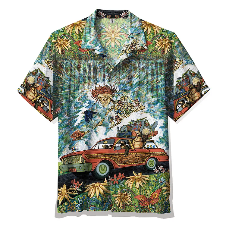 Grateful Dead Art  | Unisex Hawaiian Shirt