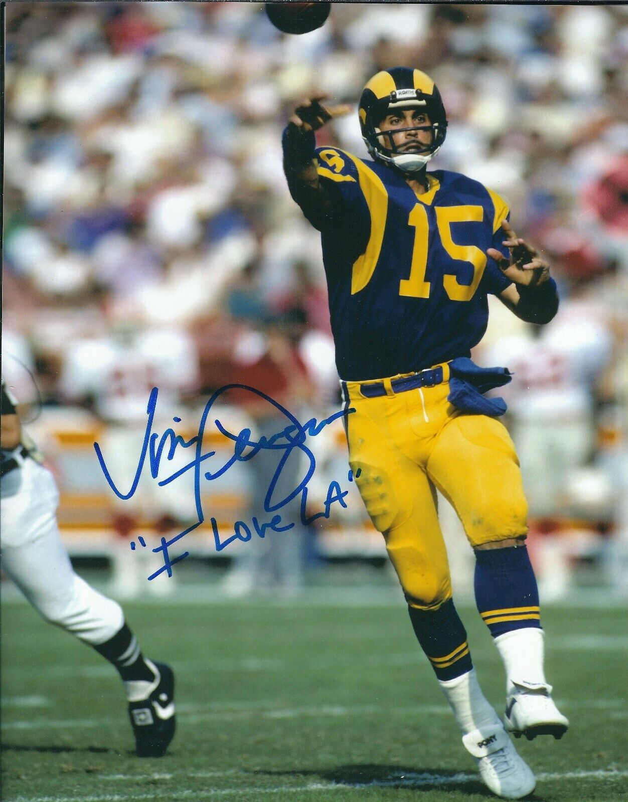 Autographed VINCE FERRAGAMO I Love LA