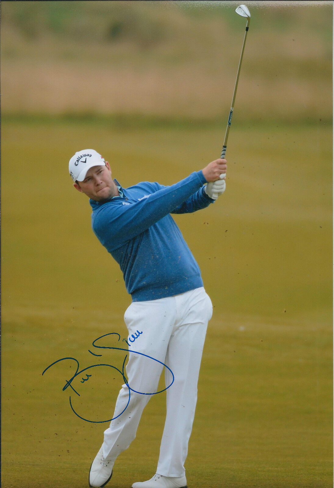 Branden GRACE SIGNED Autograph 12x8 Photo Poster painting AFTAL COA Alfred Dunhill Links WINNER