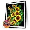 Diamond Painting -DIY Round Drill Shining Flowers