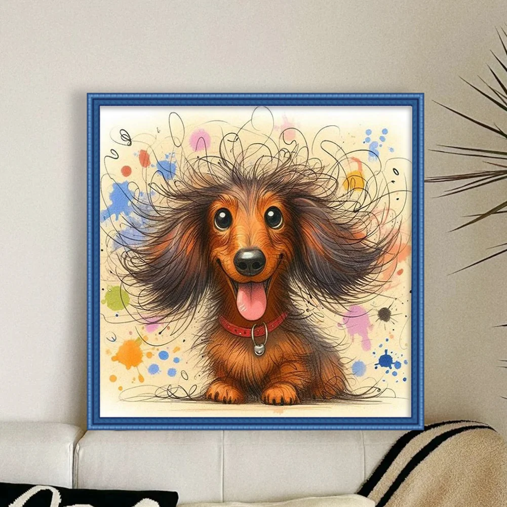 11CT Full Stamped Cross Stitch - Hummingbird(Canvas|50*50CM) - Eco-Friendly Cotton Thread