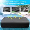 130x72 Inch Rectangular Pool Cover Inflatable Pool Cover Rectangle Pool Cover