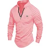 Men's Outdoor Zip Long Sleeve Sports Casual Shirt