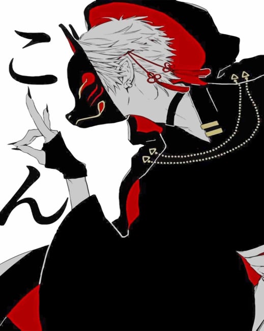 

Japanese Anime – Illustration Paint By Numbers - 40*50CM, 501 Original