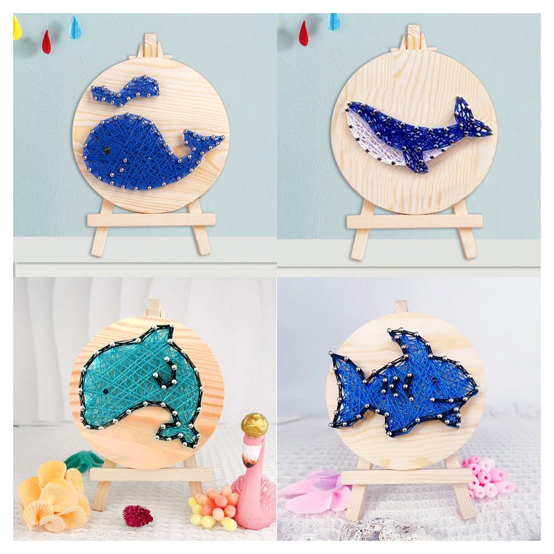 UrCustomHUB - Handcraft String Art Sea Animal Kits