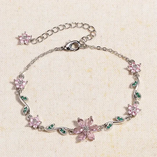 Women’s Floral Sparkle Bracelet