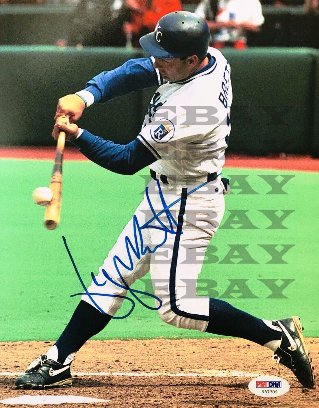 George Brett KC Royals Signed 8x10 autographed Photo Poster painting Reprint