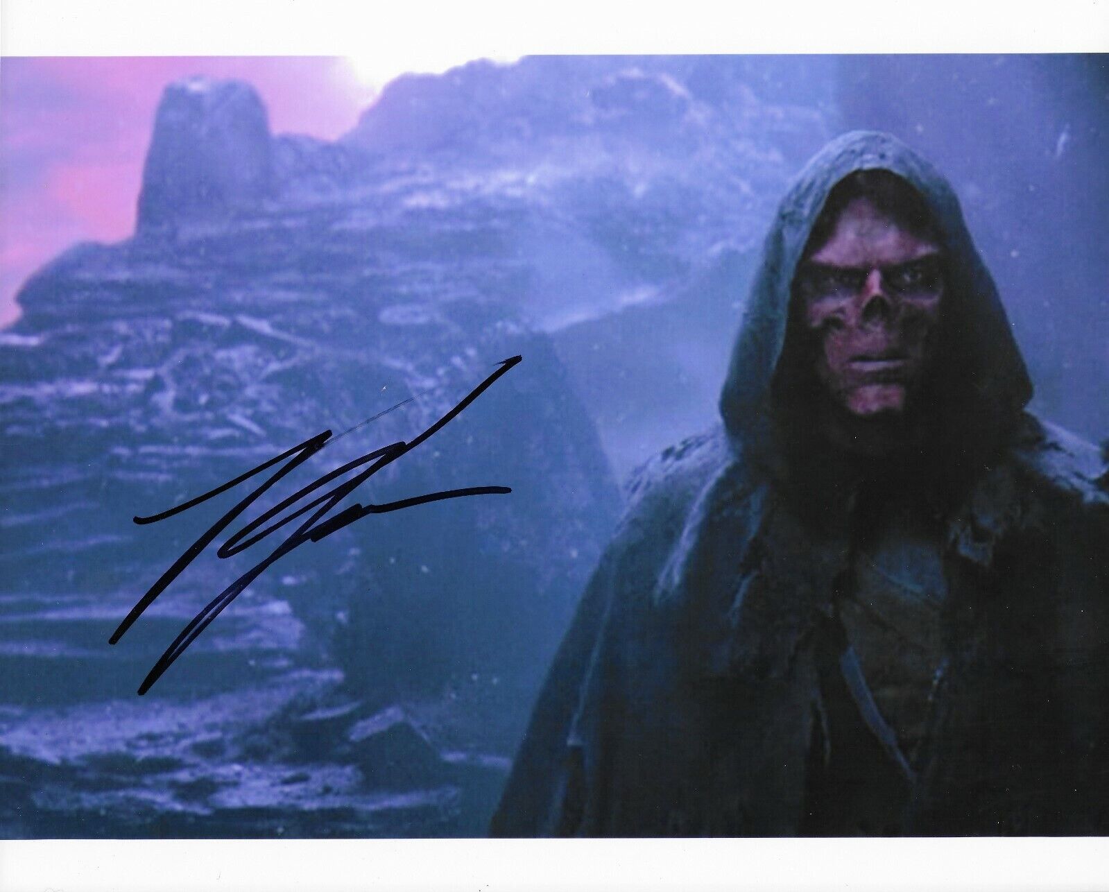 Ross Marquand Avengers Infinity War autographed Photo Poster painting signed 8x10 #9 Red Skull