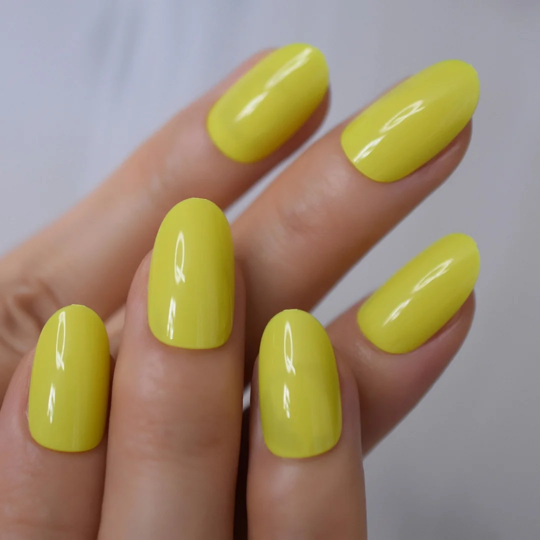 Natural Nude Purple French False Fake Nails Press on Leopard Nails Art Tips Daily Office Finger Wear Manicure Tool 515-1-Nail Inspo