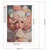 uk.everydayedeals (Limited Stock)Diamond Painting - Round AB Drills - Ice Cream Girl(45*65cm)