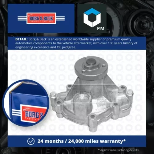 Water Pump fits RANGE ROVER SPORT L320 4.2 05 to 13 Coolant B&B 4575902 Quality Parts