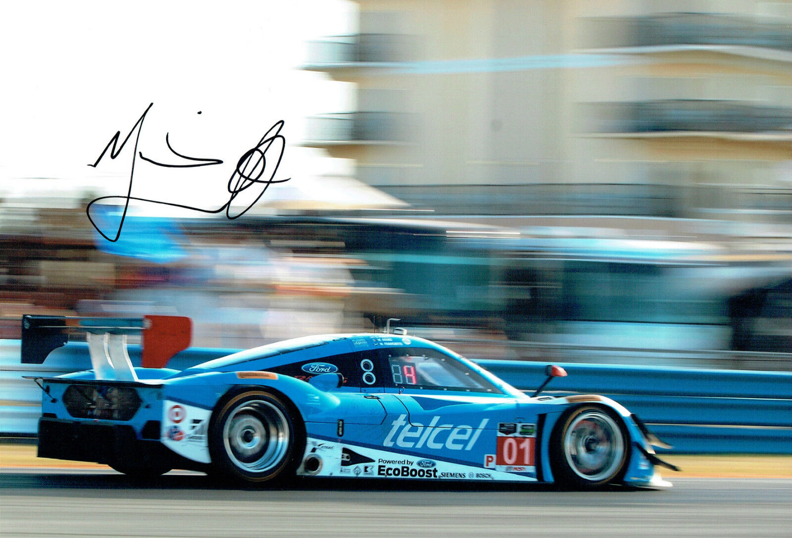 Marino FRANCHITTI Signed Autograph Ford RILEY Sebring 12x8 Photo Poster painting AFTAL COA