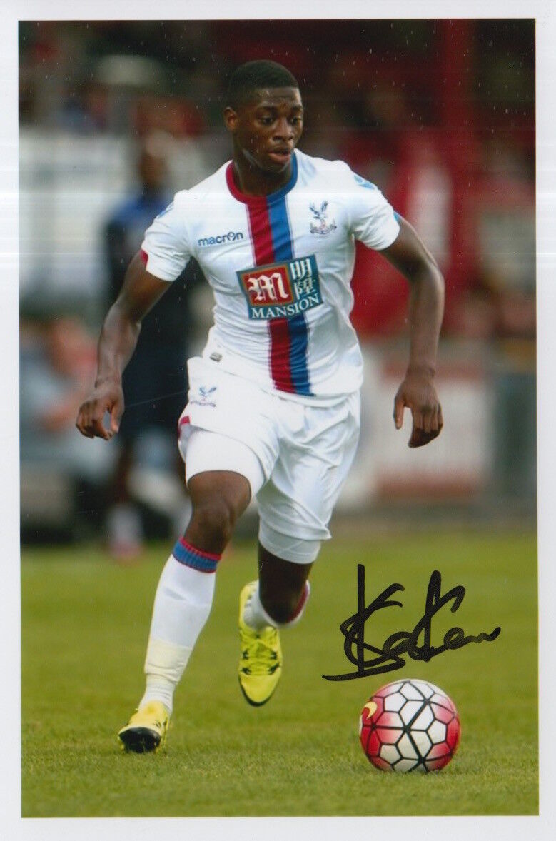 CRYSTAL PALACE HAND SIGNED SULLAY KAIKAI 6X4 Photo Poster painting 1.