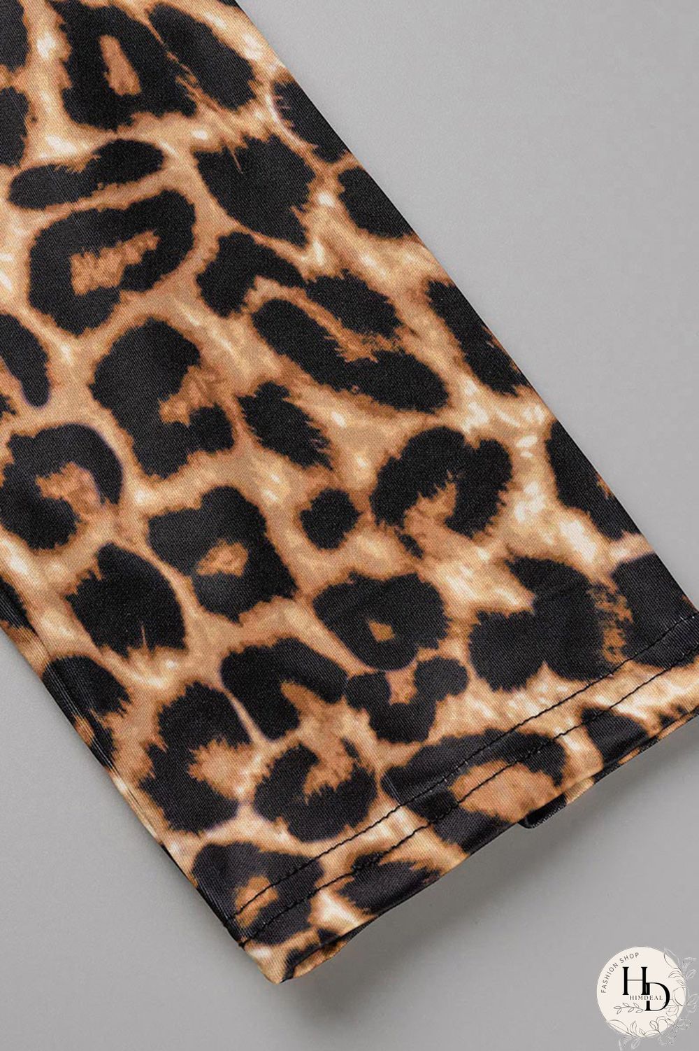 Turquoise Fashion Casual Print Cardigan Pants Turndown Collar Plus Size Two Pieces