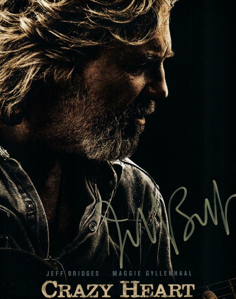 Jeff Bridges signed 8x10 Picture autographed Photo Poster painting Nice Photo Poster painting with COA