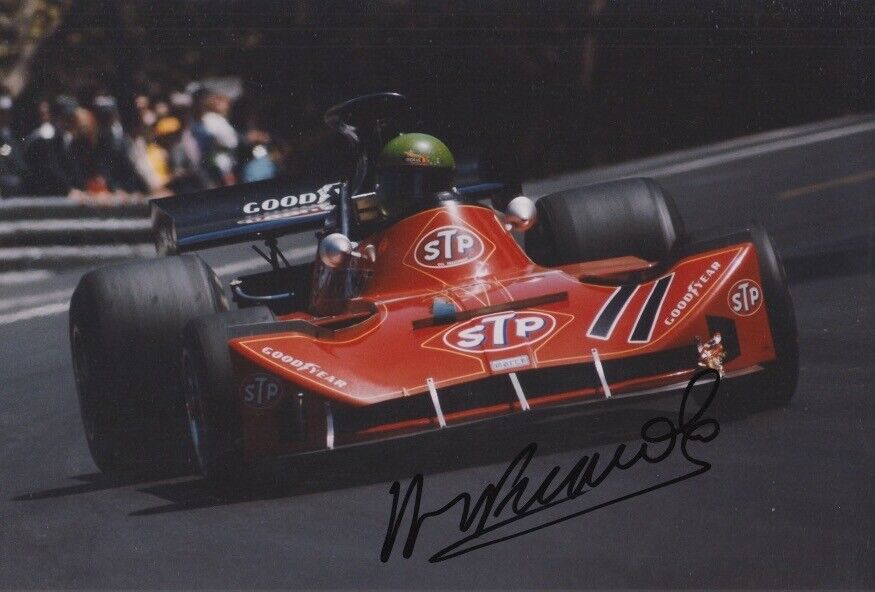 Henri Pescarolo Hand Signed 12x8 Photo Poster painting F1 Autograph Formula 1 1