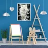 Diamond Painting-DIY Full Round Drill Wolf