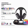 Headphone stand with 15w wireless charger, Suguder 4-in-1 charging station headphone stand for AirPods Max/Pro/2/3 iWatch 9/8/7/6/5/4/3/2/1/SE iPhone 15/ 14/13 /12/11/XS/XR/X for desktop desktop games