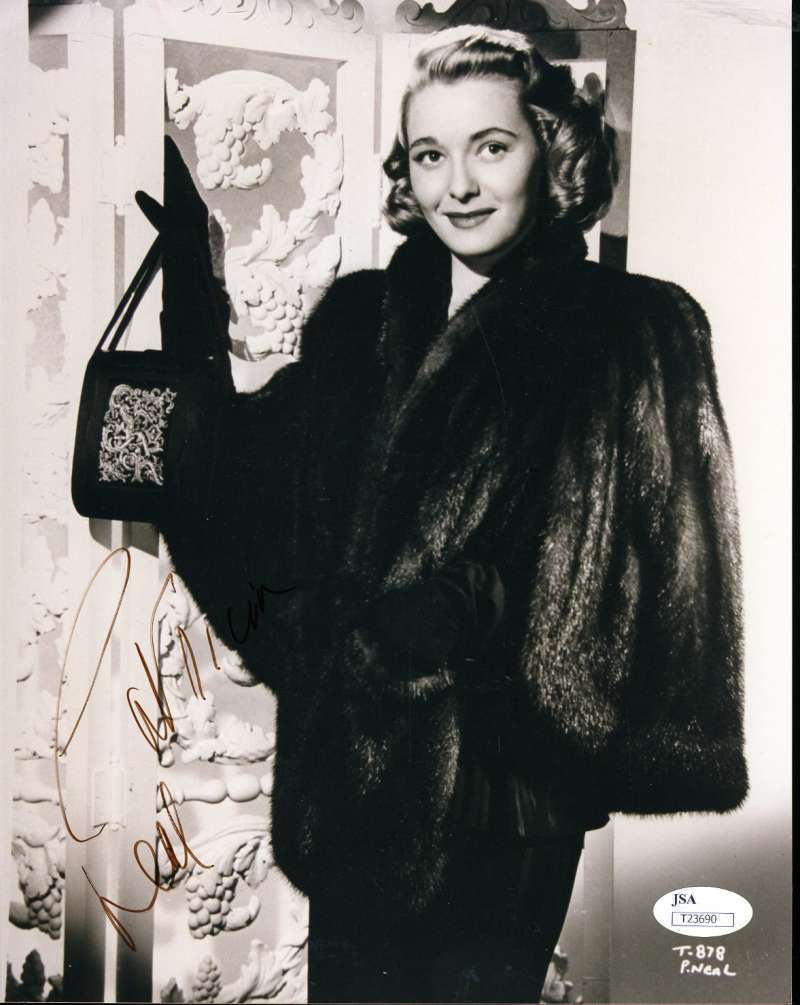 Patricia Neal Hand Signed Jsa Coa 8x10 Photo Poster painting Autographed Authentic