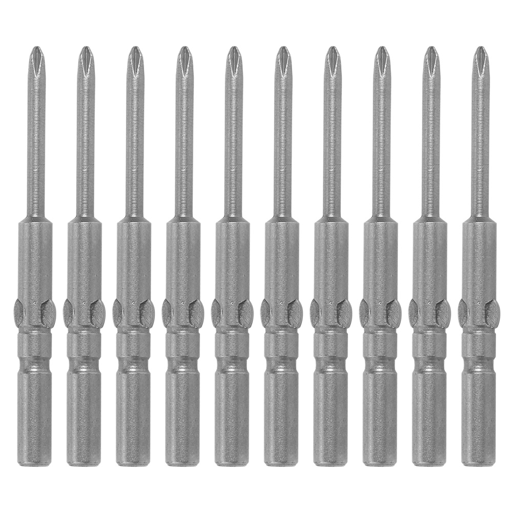 

10pcs 802 Cross Head Electric Screwdriver Drill 6mm Shank Driver Bits, 2.5, 501 Original