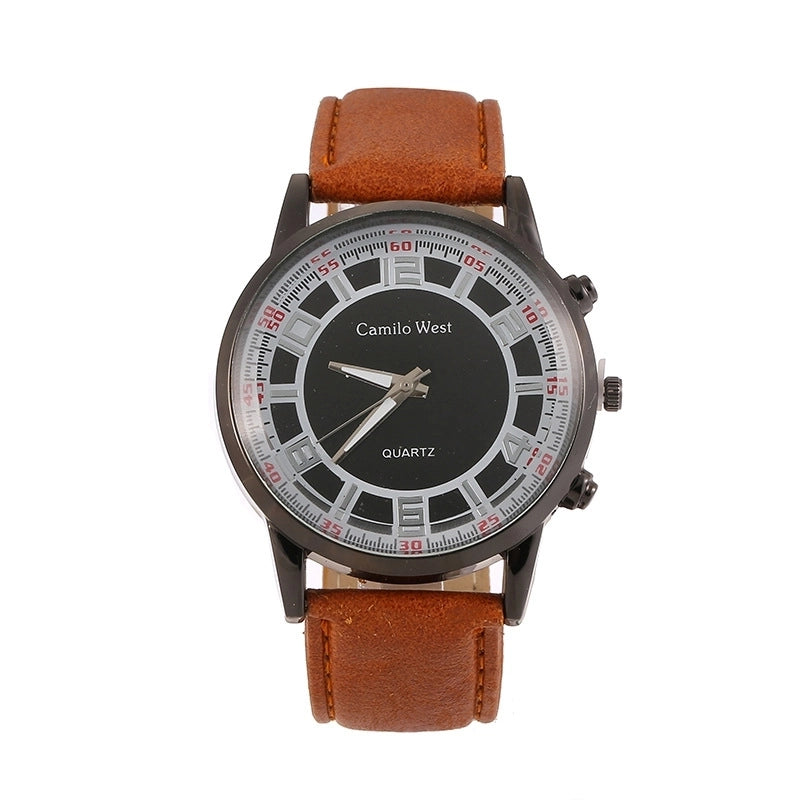 Casual Solid Color Buckle Quartz Women's Watches