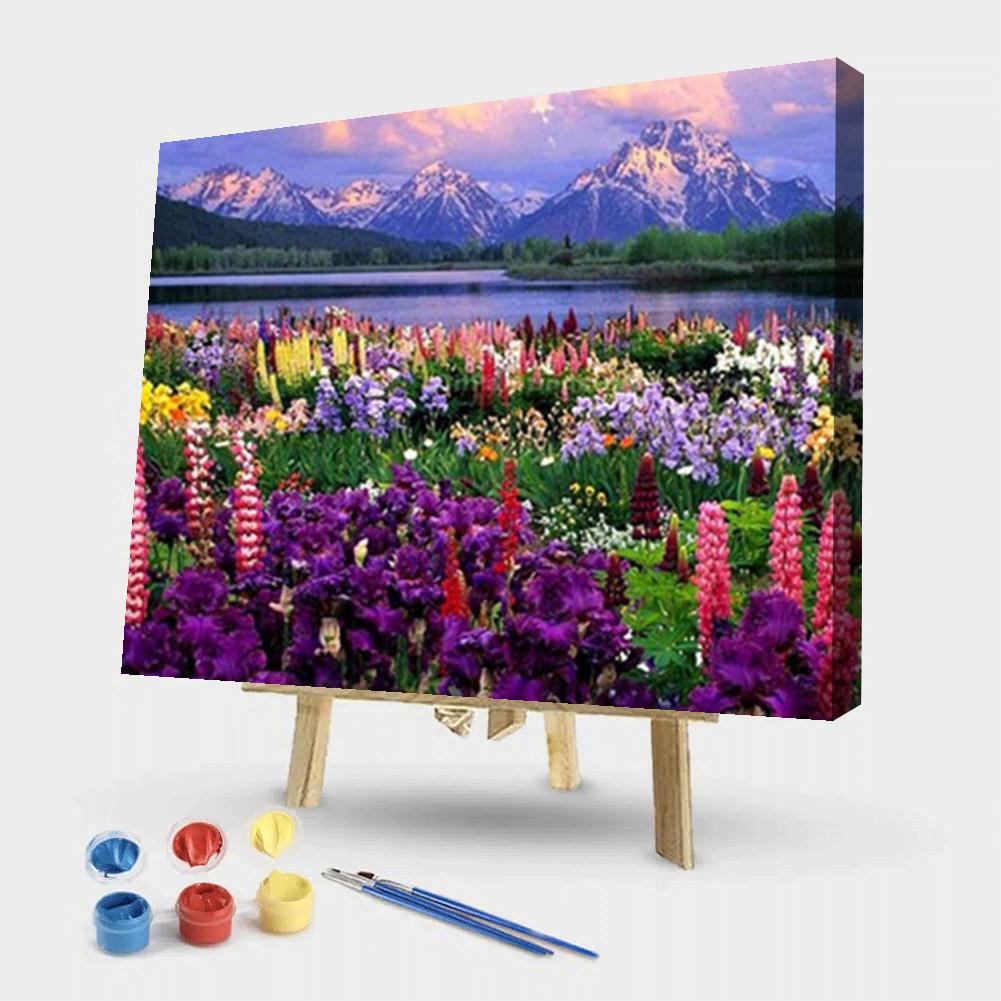 

50*40CM - Paint By Numbers - Alpine, 501 Original