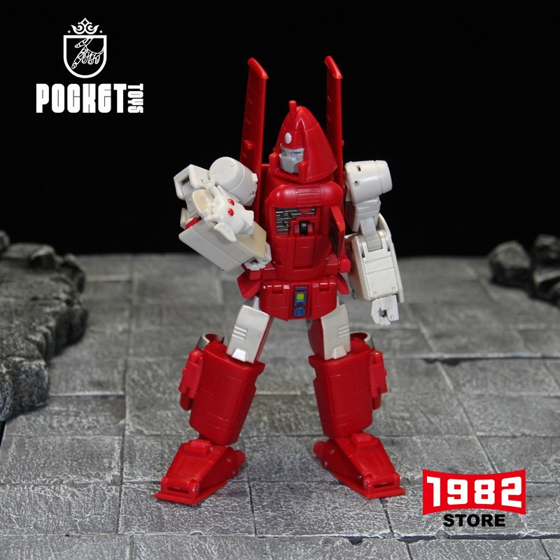 PocketToys PTM-01 Powerglide G1 Mini Transformers Action Figure Collectible G1-Style Toy for Kids & Adults Premium Mini Powerglide Robot Figurine Detailed Pocket-Sized Transformers Toy Perfect Gift for G1 Transformers Fans In-Stock PTM-01 Powerglide Toy