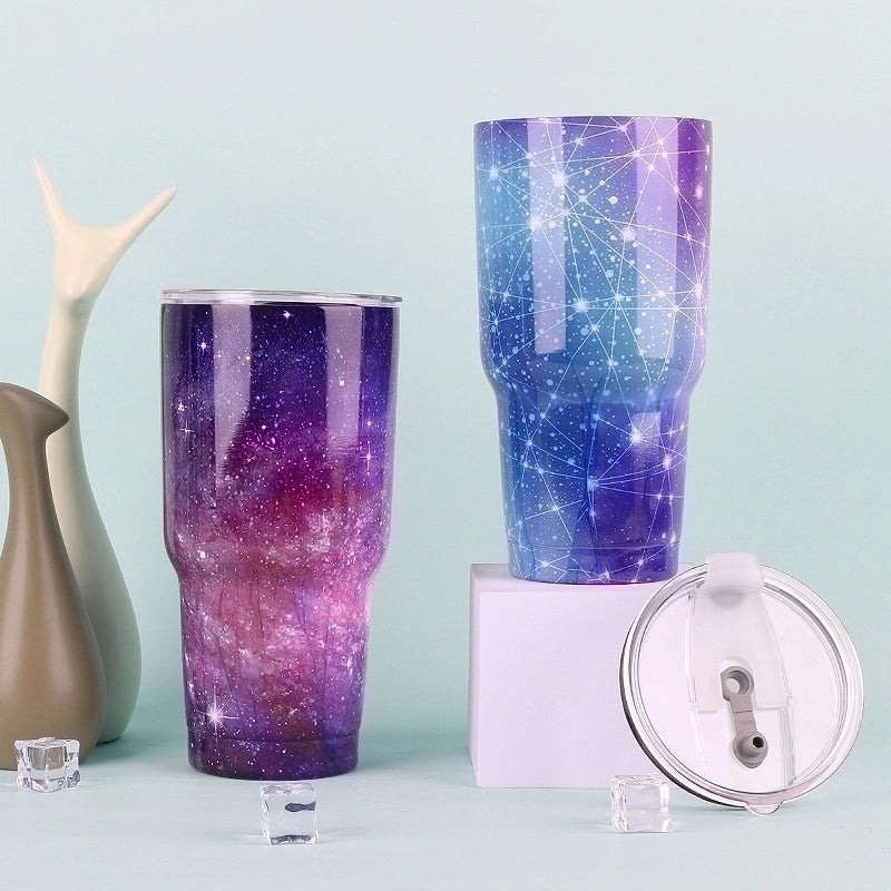 Casual Retro Cartoon Stainless Steel Water Bottles 1 Piece