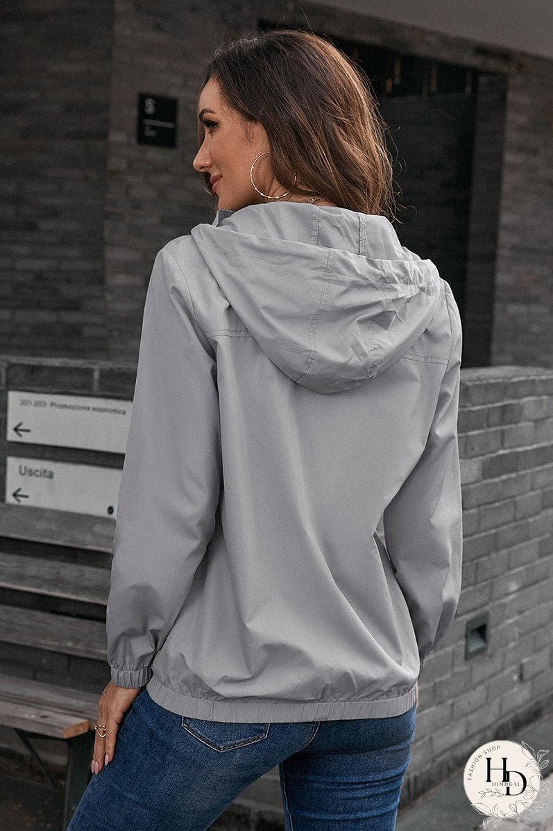 Button-Down Long Sleeve Sports Jacket