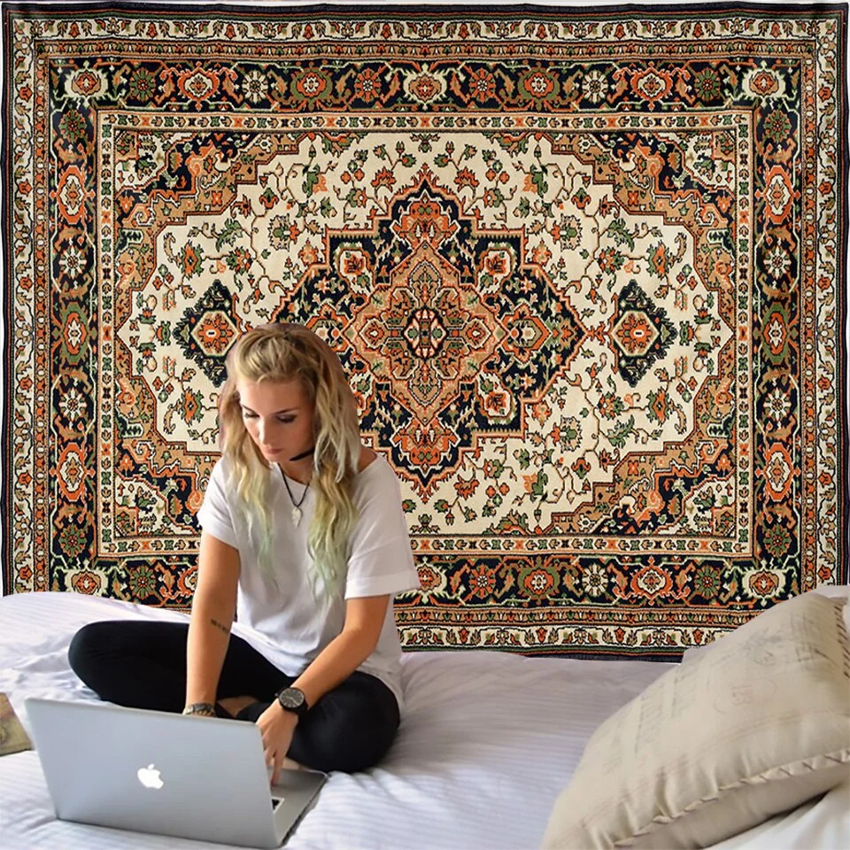 ndian Mandala Tapestry Wall Hanging Sandy Beach Throw Rug Blanket  Mattress psychedelic Bohemian Yoga Shawl Mat Mandala Tapestry