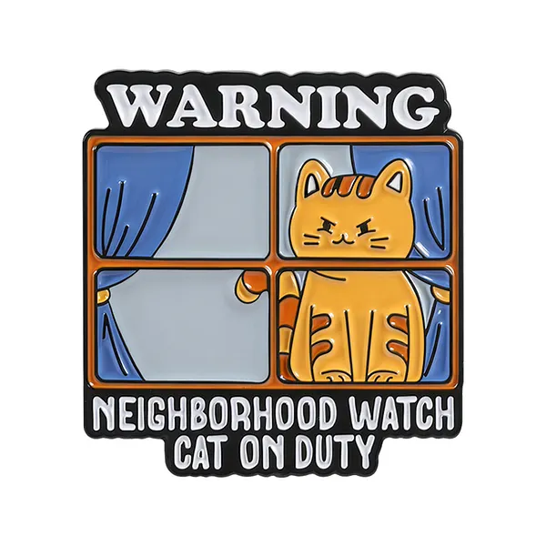 Foto del pin Gato Vigilante Amigable