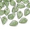 50PCS Cute Green Leaves Acrylic DIY Jewelry Accessories
