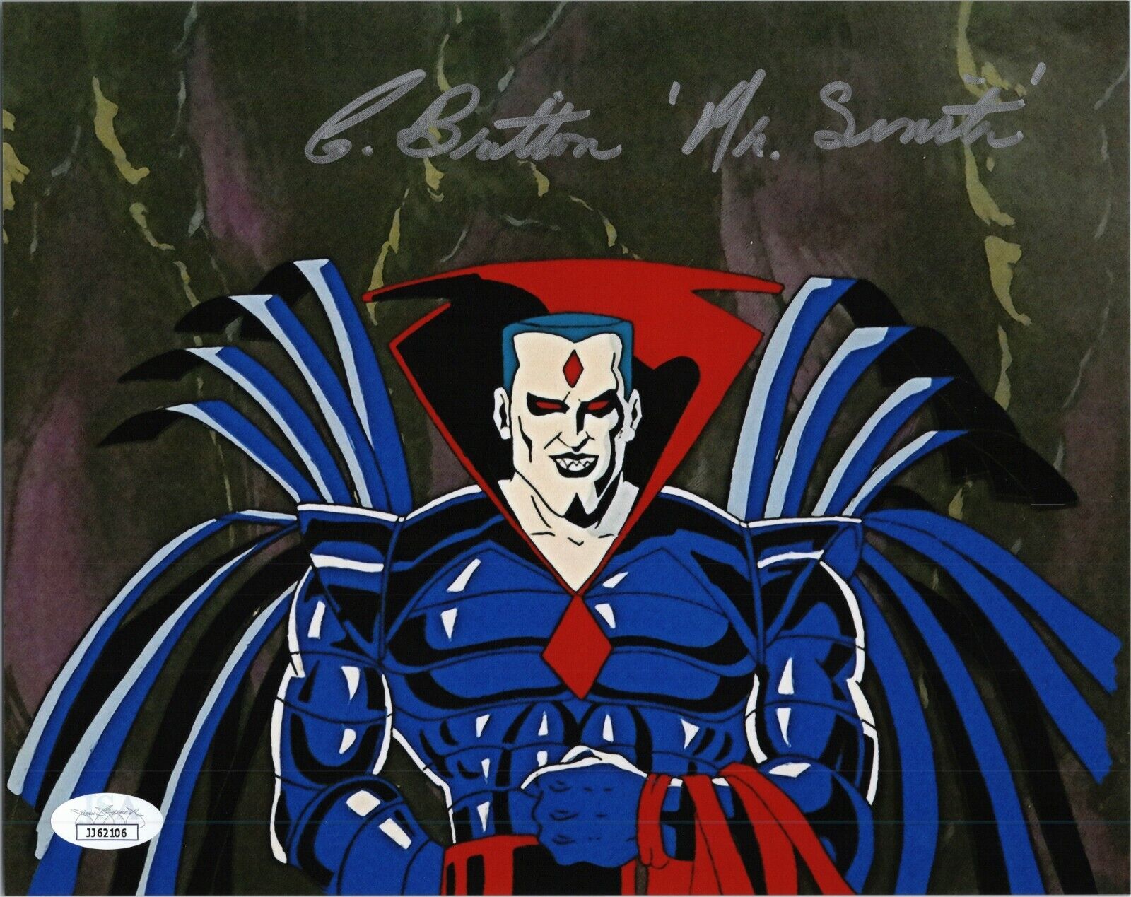 CHRIS BRITTON Authentic Hand-Signed X-MEN - MR. SINISTER